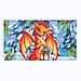 Полотенце Этель "Уютный дракон" 40х73 см, 100% хл, саржа 190 г/м2, фото 2