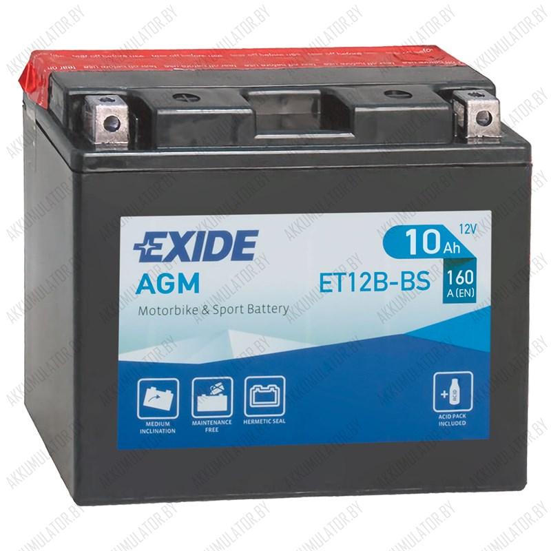 Exide AGM ET12B-BS - фото 1 - id-p137644196