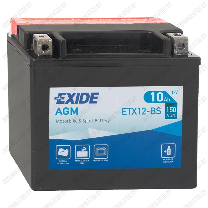Exide AGM ETX12-BS - фото 1 - id-p137644202
