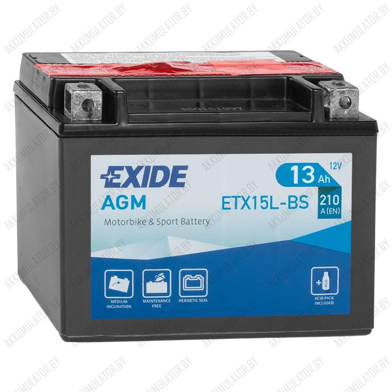 Exide AGM ETX15L-BS - фото 1 - id-p137644207