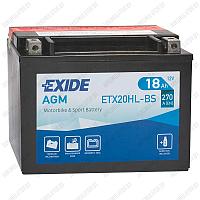 Exide AGM ETX20HL-BS