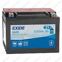 Exide AGM ETX24HL-BS