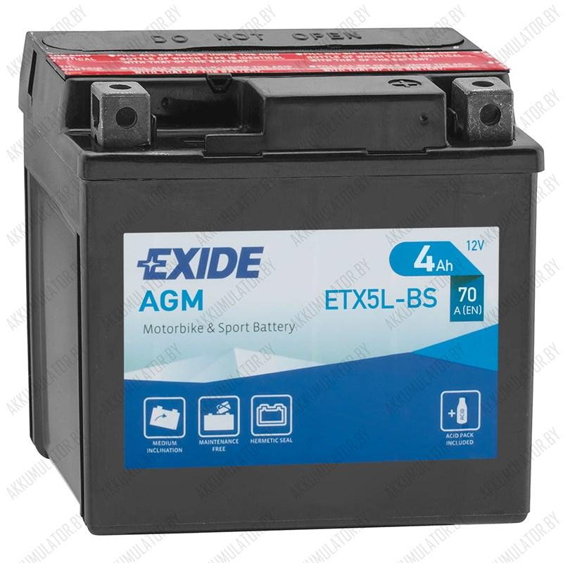 Exide AGM ETX5L-BS - фото 1 - id-p137644213