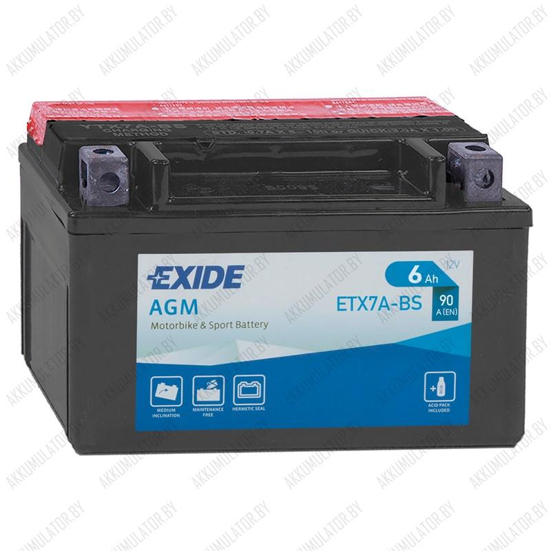 Exide AGM ETX7A-BS - фото 1 - id-p137644214