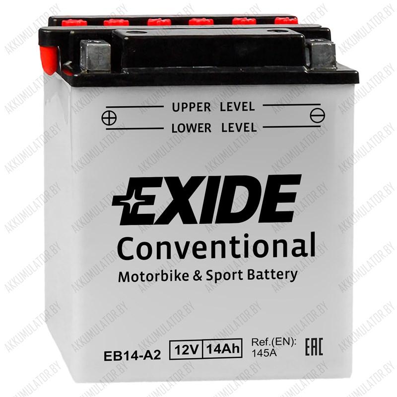 Exide Conventional EB14-A2 - фото 1 - id-p137644242