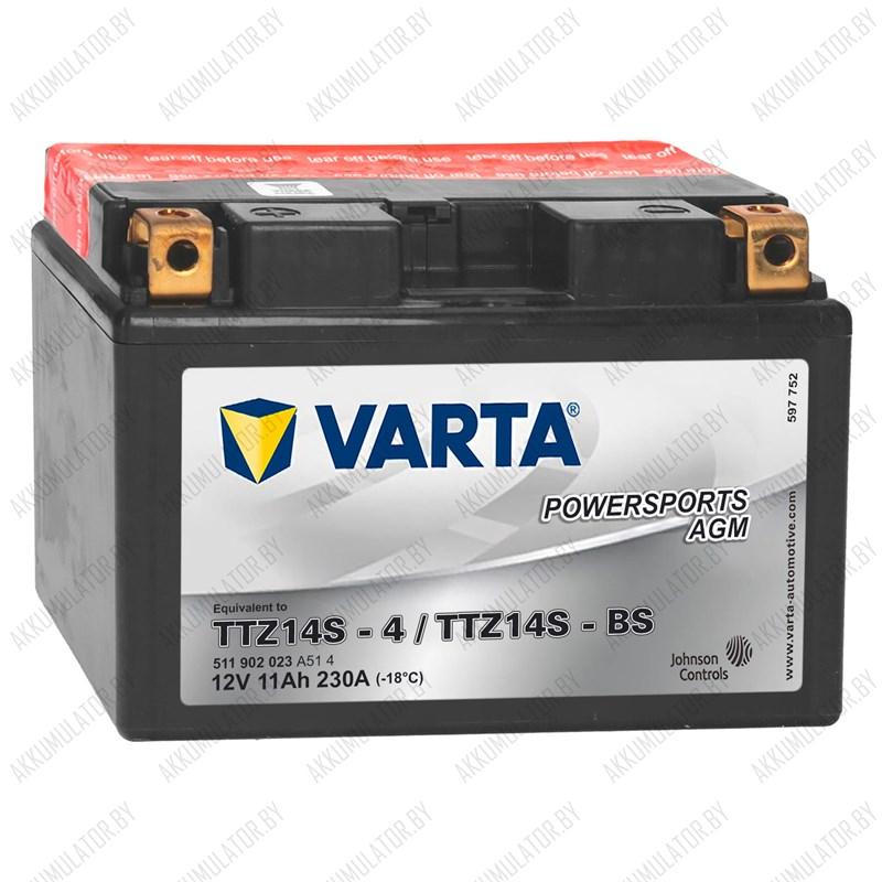 Varta Powersports AGM TTZ14S-4 - фото 1 - id-p137644322