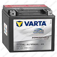 Varta Powersports AGM YTX20L-4