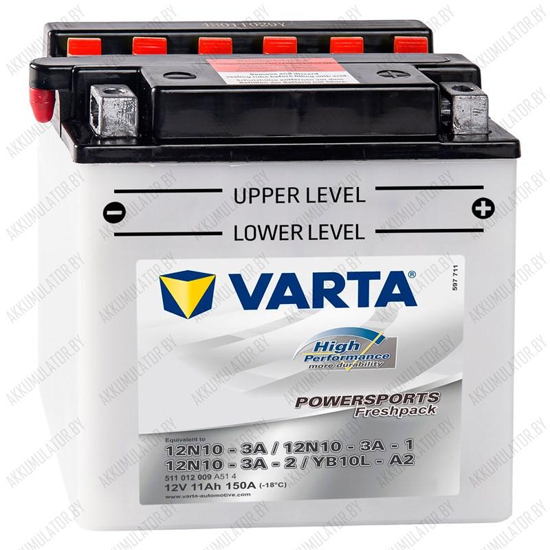 Varta Powersports Freshpack 12N10-3A