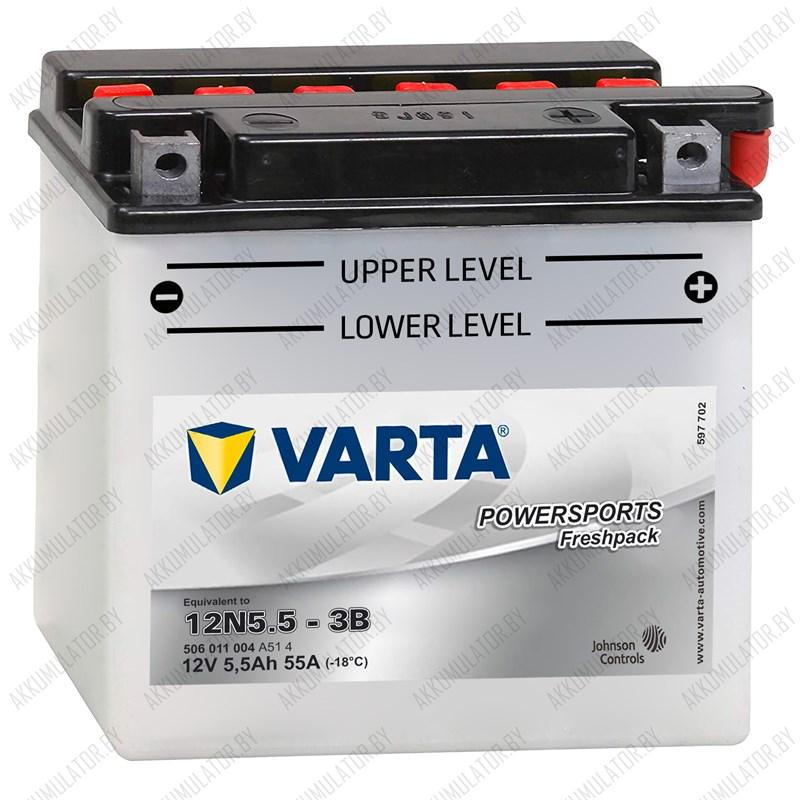 Varta Powersports Freshpack 12N5.5-3B - фото 1 - id-p137644333