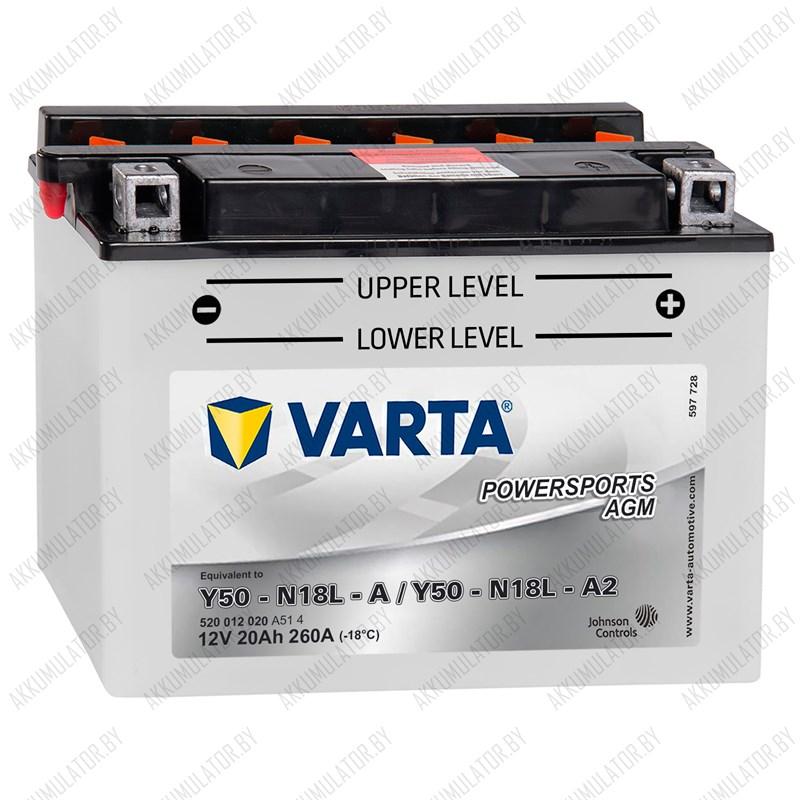 Varta Powersports Freshpack Y50-N18L-A