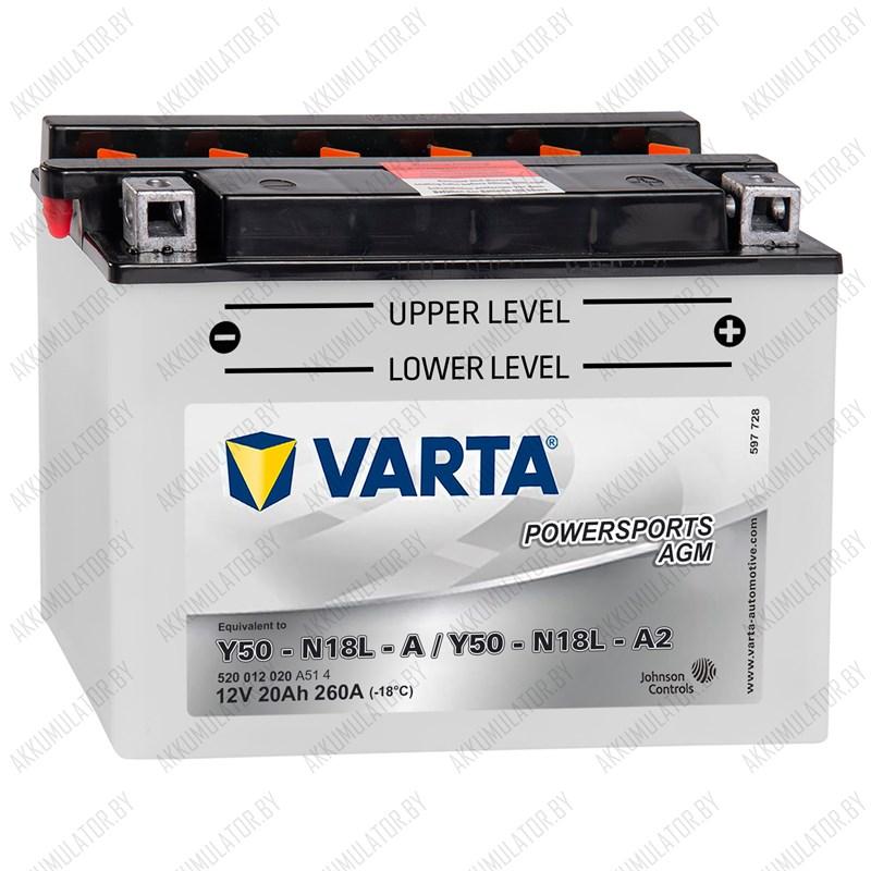 Varta Powersports Freshpack Y50-N18L-A - фото 1 - id-p137644338