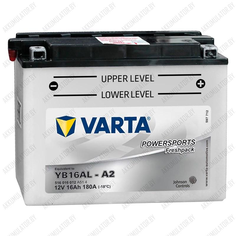 Varta Powersports Freshpack YB16AL-A2