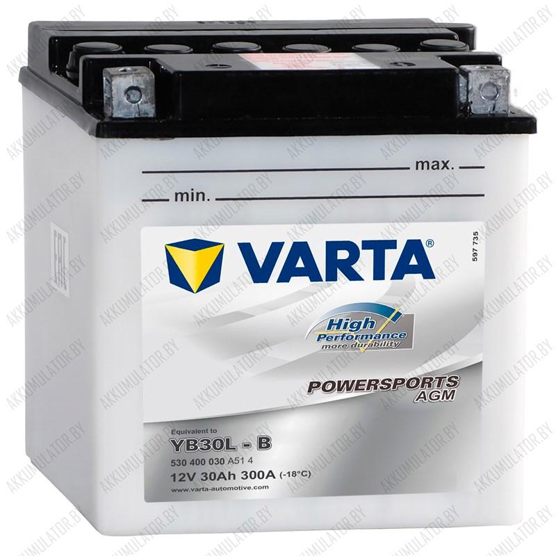 Varta Powersports Freshpack YB30L-B - фото 1 - id-p137644343