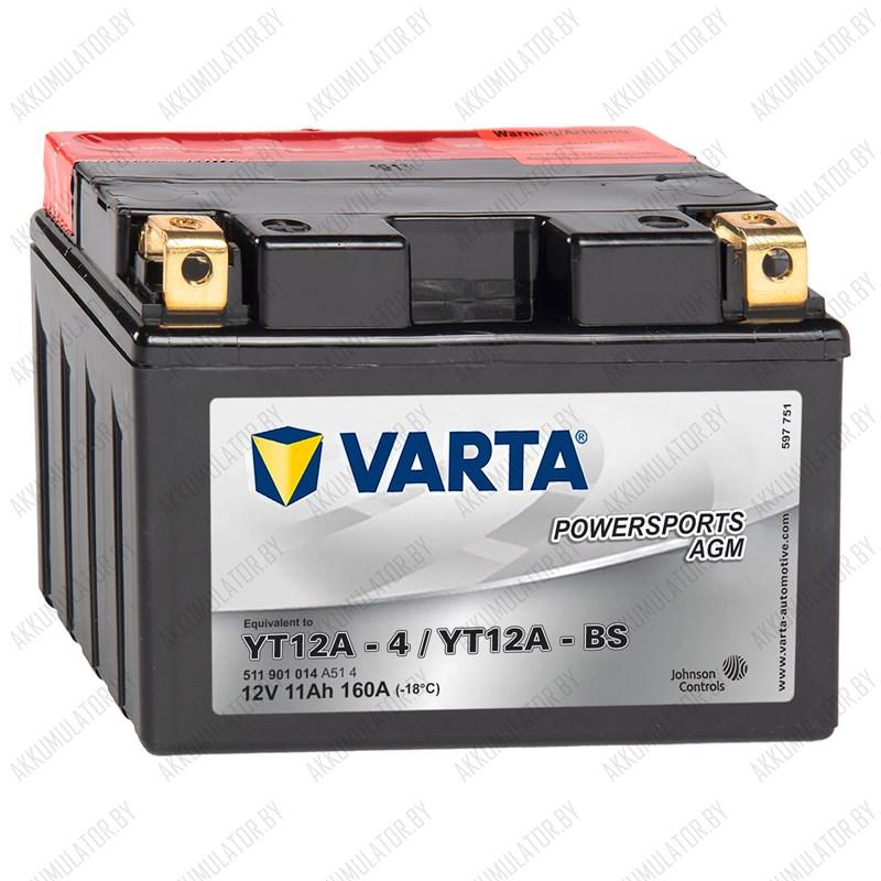 Varta Powersports AGM YT12A-4