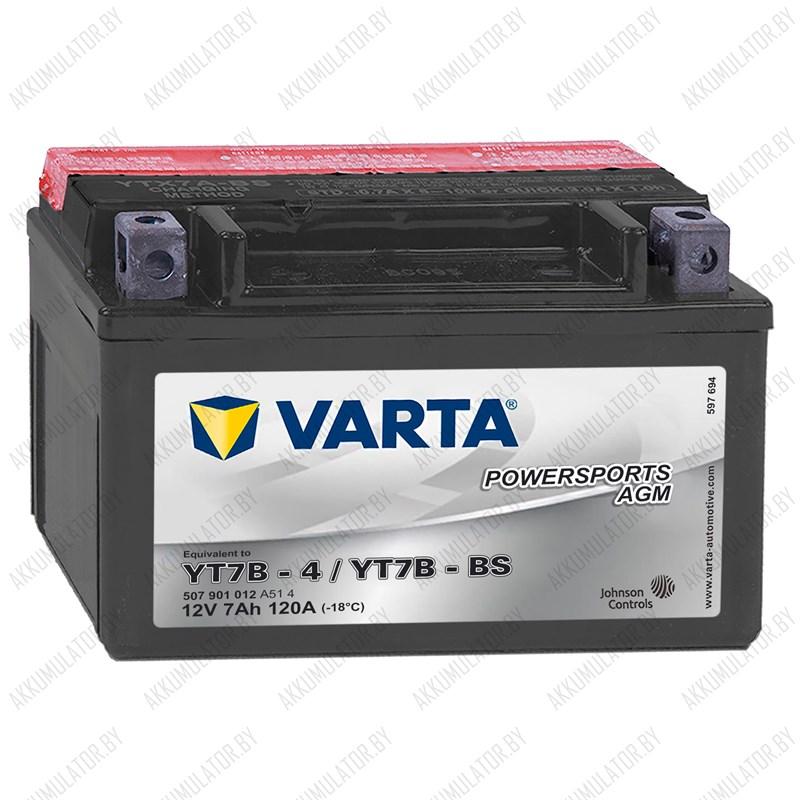 Varta Powersports AGM YT7B-4