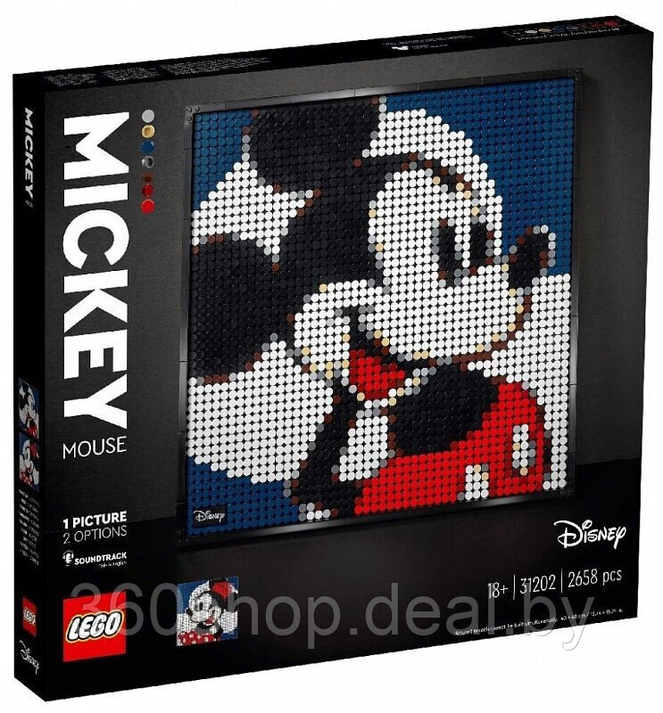 Конструктор LEGO Disney 31202 Disney's Mickey Mouse - фото 1 - id-p213180632