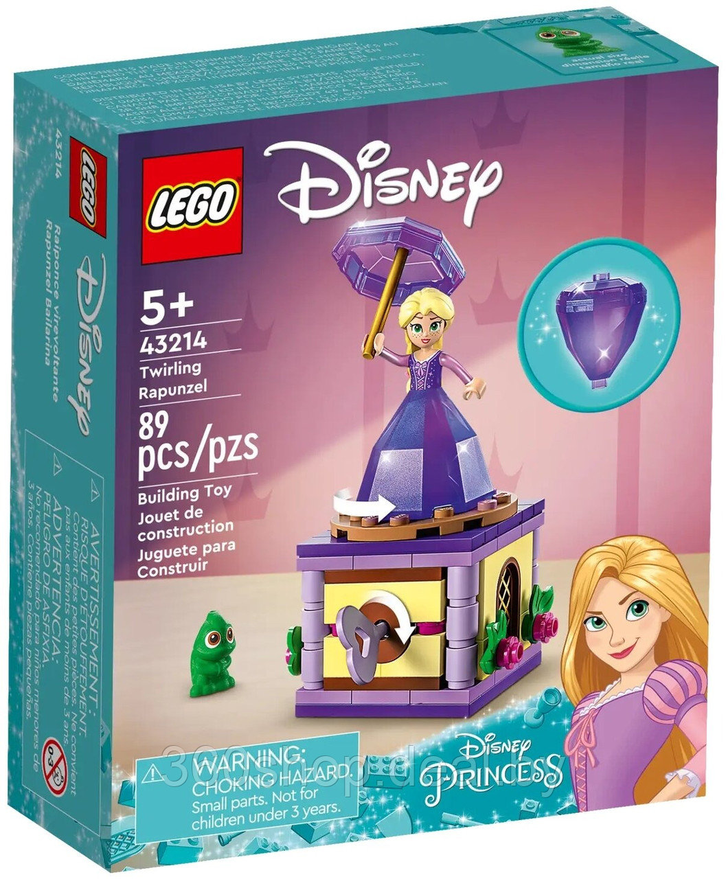 Конструктор LEGO Disney Princess 43214 Кружащаяся Рапунцель - фото 1 - id-p213180633