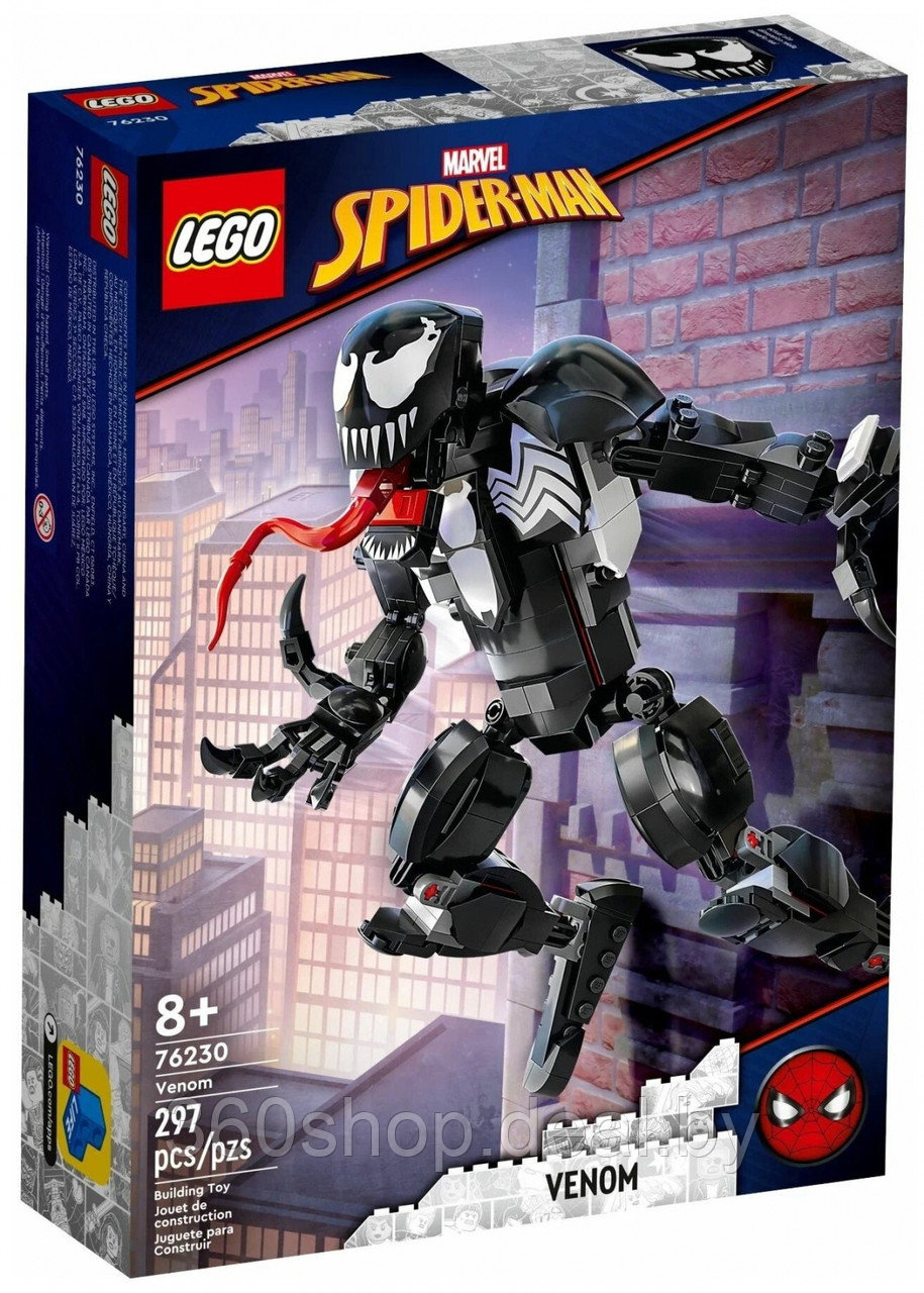 Конструктор LEGO Marvel Super Heroes Spiderman 76230 Фигурка Венома - фото 1 - id-p213180649