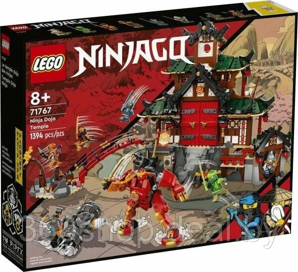 Конструктор LEGO Ninjago 71767 Храм-додзе ниндзя - фото 1 - id-p213180655