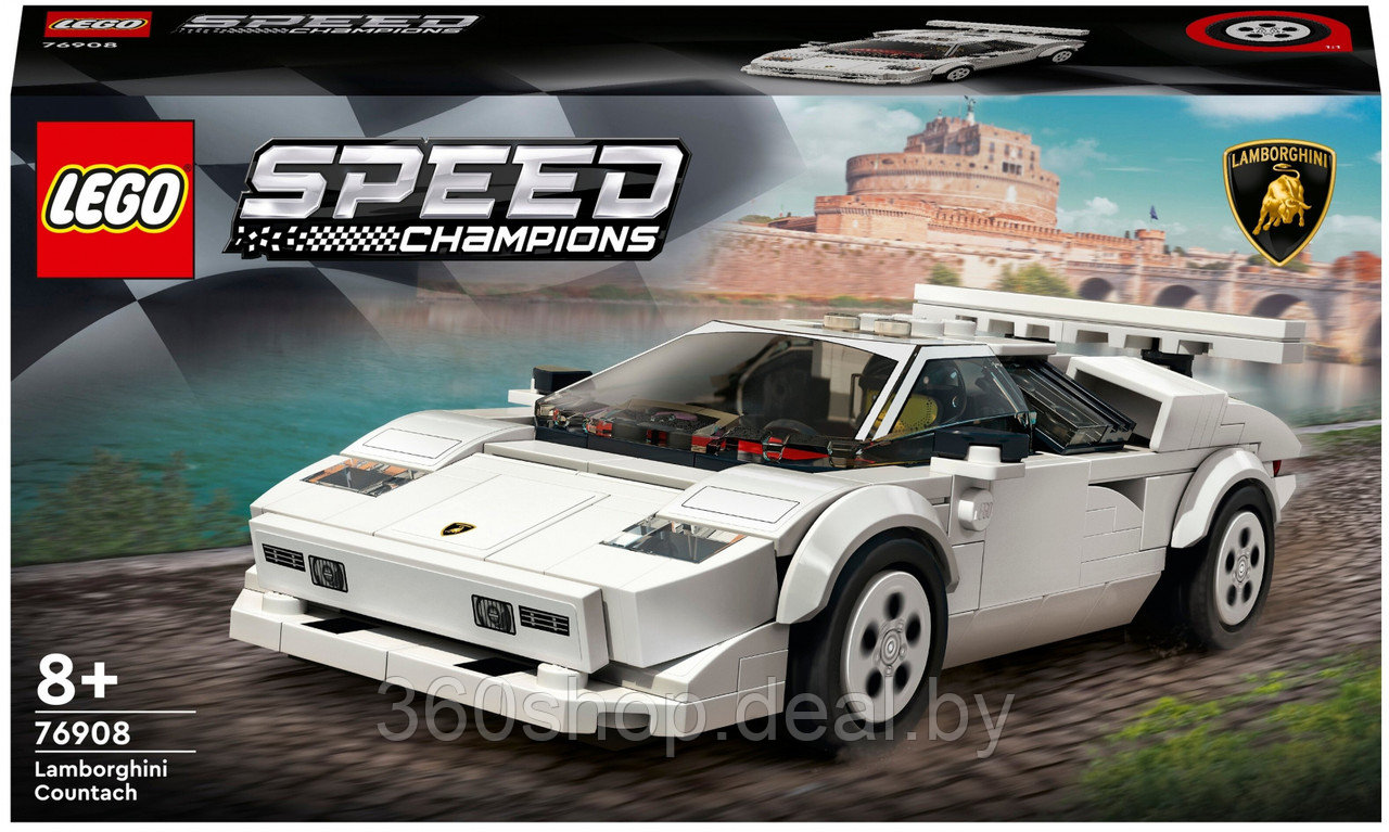 Конструктор LEGO Speed Champions 76908 Lamborghini Countach - фото 1 - id-p213180662