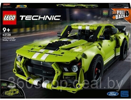 Конструктор LEGO Technic 42138 Ford Mustang Shelby GT500 - фото 1 - id-p213180669