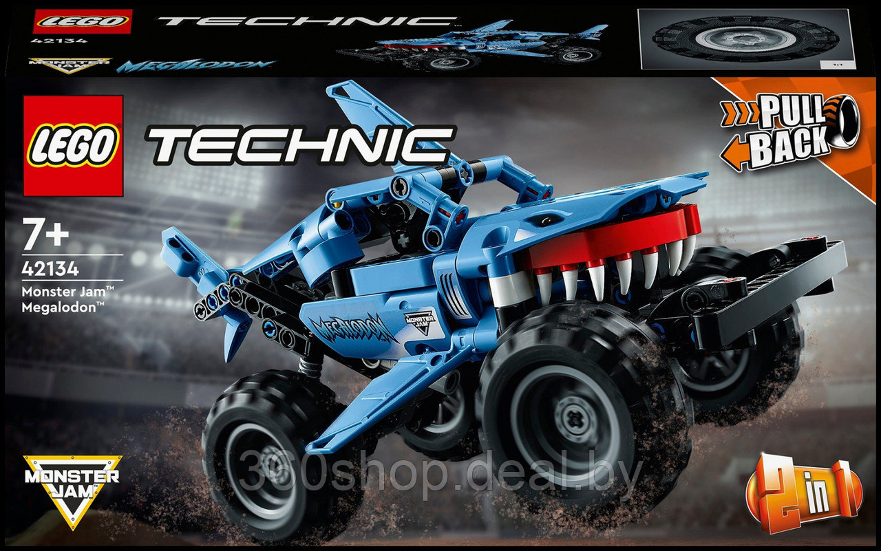 Конструктор LEGO Technic 42134 Monster Jam Megalodon - фото 1 - id-p213180672