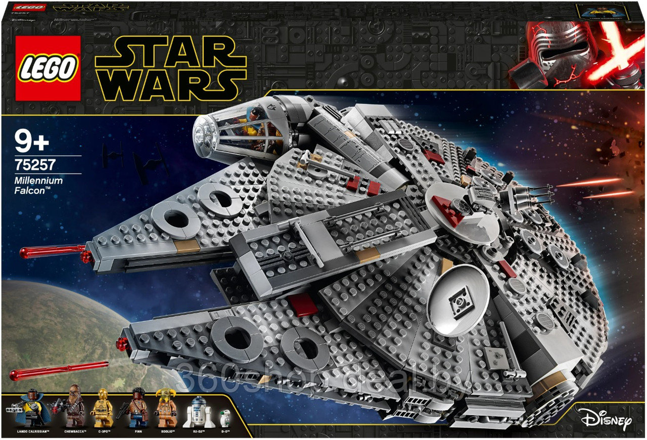 Конструктор LEGO Star Wars 75257 Сокол Тысячелетия - фото 1 - id-p213180696