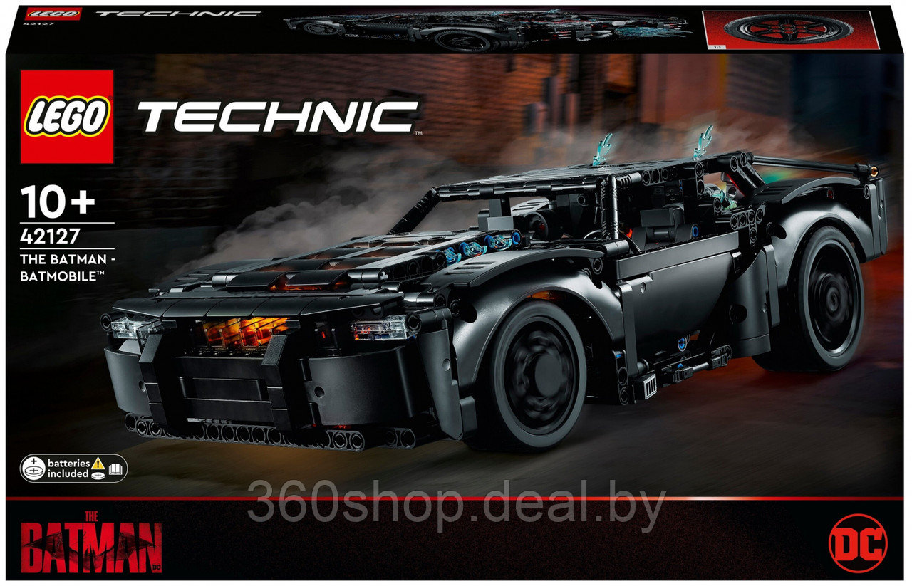 Конструктор LEGO Technic 42127 Бэтмен: Бэтмобиль - фото 1 - id-p213180704