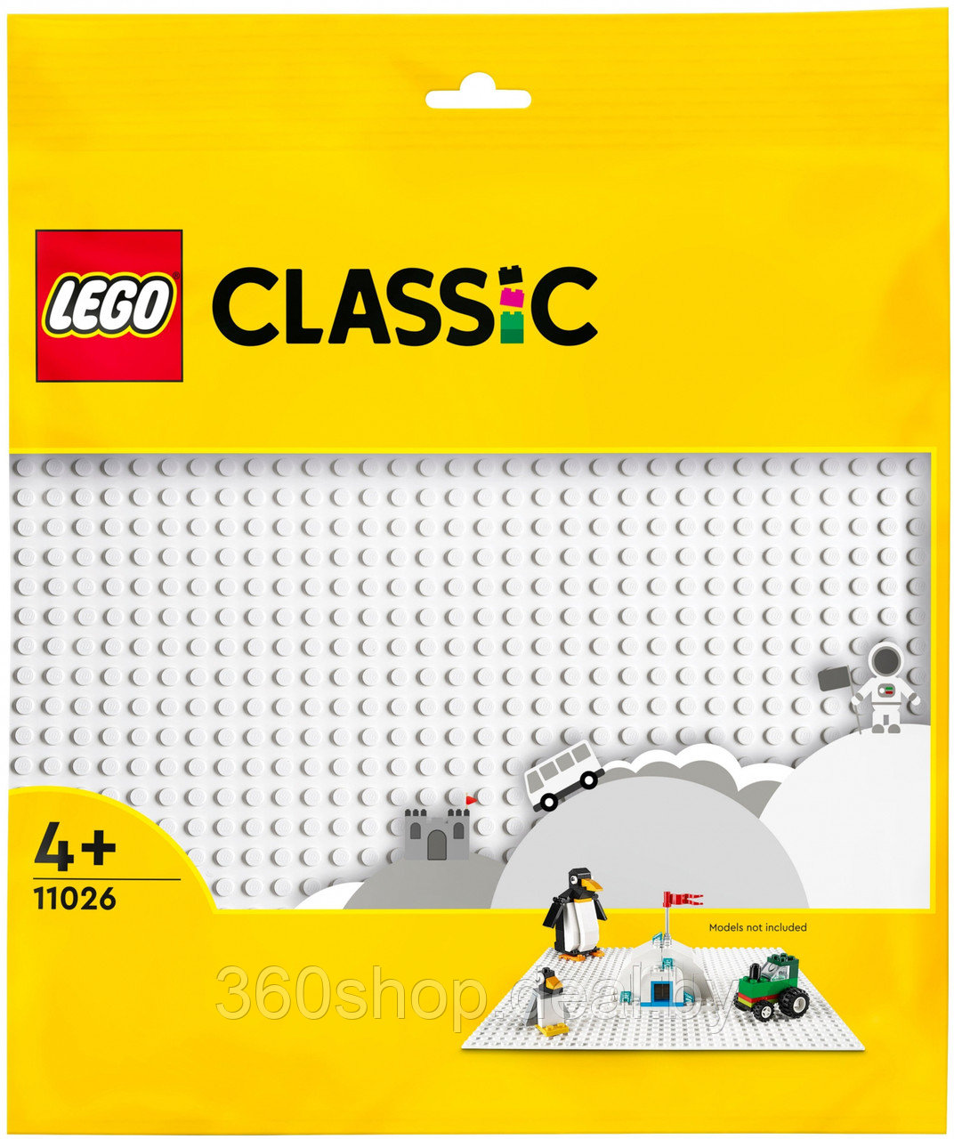 Элемент конструктора LEGO Classic 11026 Белая базовая пластина - фото 1 - id-p213180717