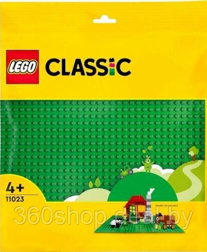 Элемент конструктора LEGO Classic 11023 Зеленая базовая пластина - фото 1 - id-p213180718