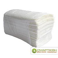 Листовые бумажные полотенца V-сложения Комфорт 200 листов