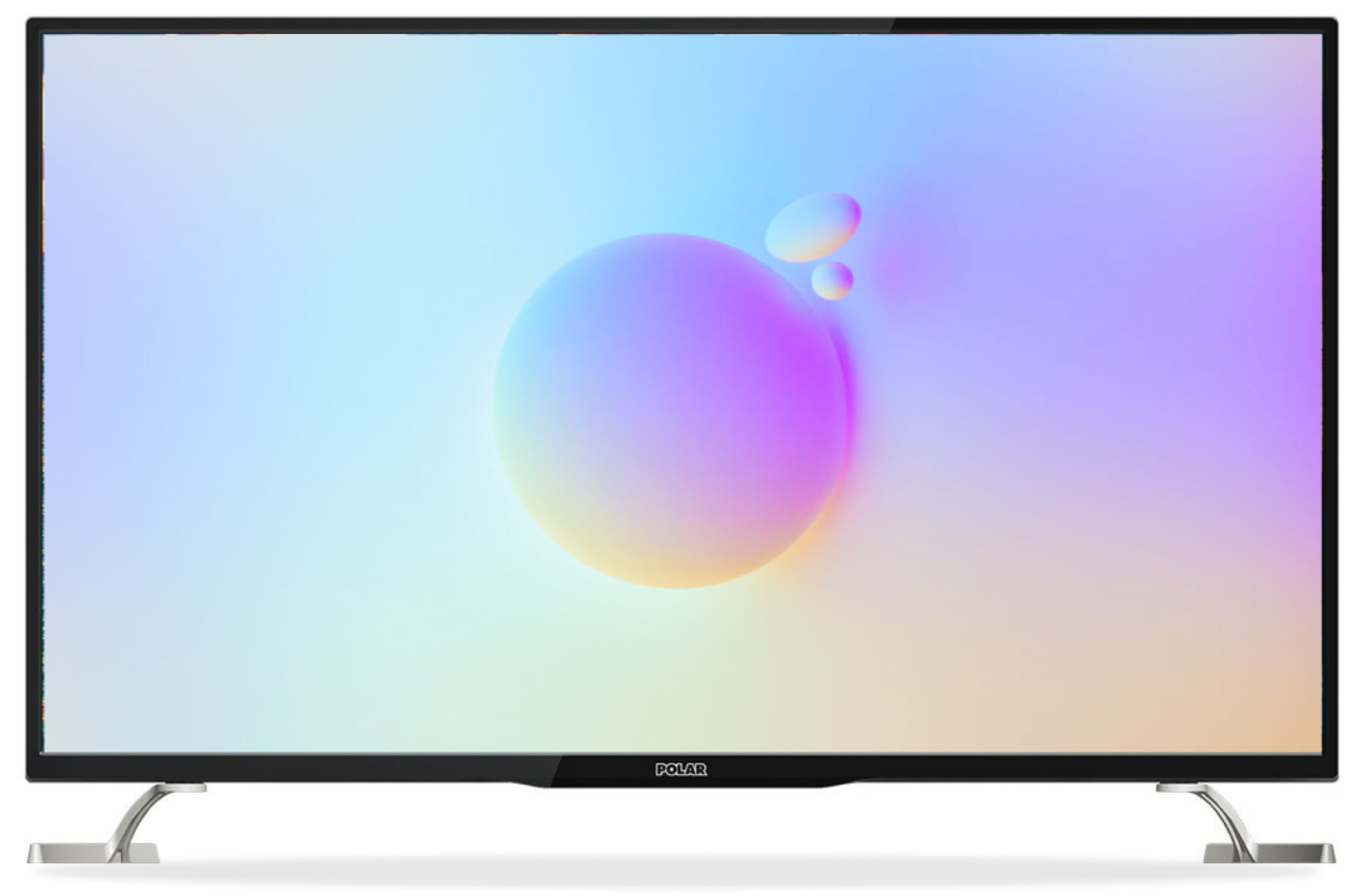 Телевизор с диагональю экрана 43 дюйма POLAR P43U51T2SCSM Smart TV - фото 1 - id-p215979967