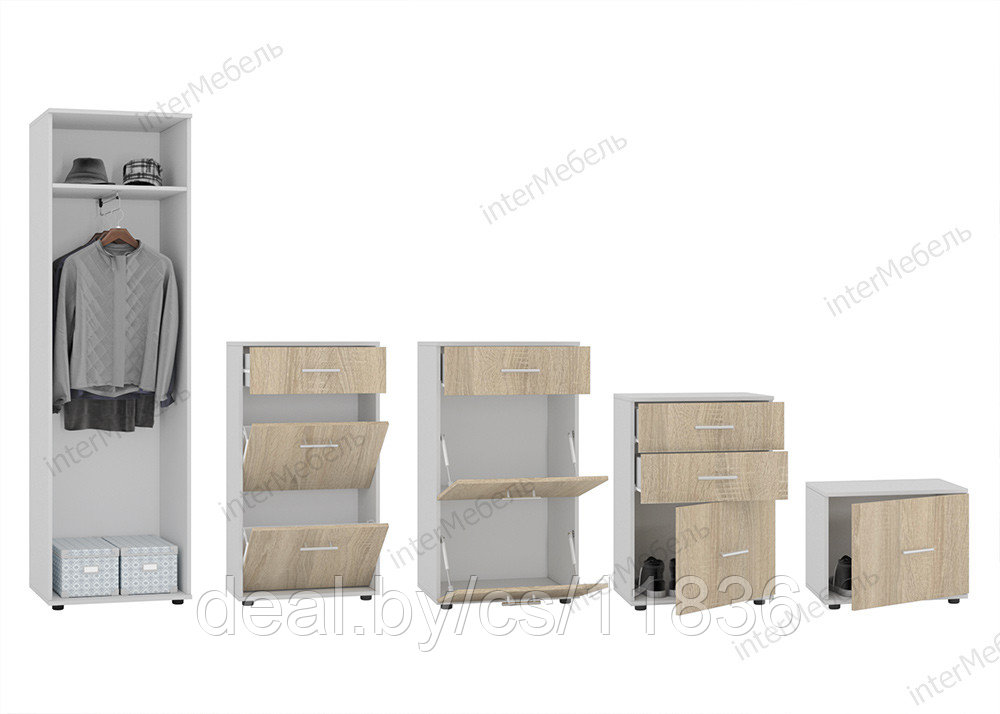 Набор мебели для прихожей Визит (модульный) - фото 1 - id-p215887947