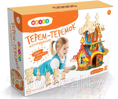 Кукольный домик Woody Терем-Теремок / 00150 - фото 3 - id-p215982490