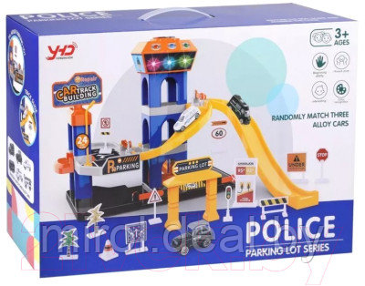 Паркинг игрушечный Наша игрушка Полиция / 669-157 - фото 4 - id-p215982886
