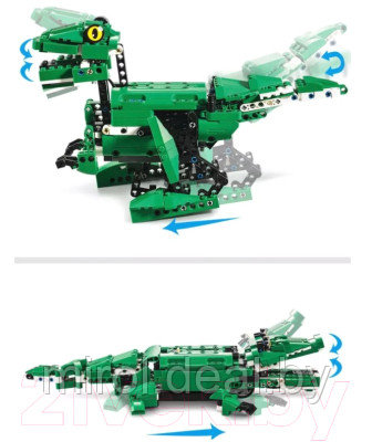 Конструктор управляемый CaDa Динозавр и Крокодил / C51035W - фото 5 - id-p215982509