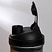 Шейкер спортивный с чашей под протеин, чёрный, 500 мл, фото 7