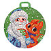 Алмазная мозаика на подвеске «Дед Мороз с Драконом», фото 4