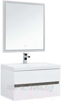 Комплект мебели для ванной Aquanet Беркли 80 / 258909 - фото 2 - id-p215984424