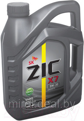 Моторное масло ZIC X7 Diesel 5W30 / 172610 - фото 2 - id-p215985262