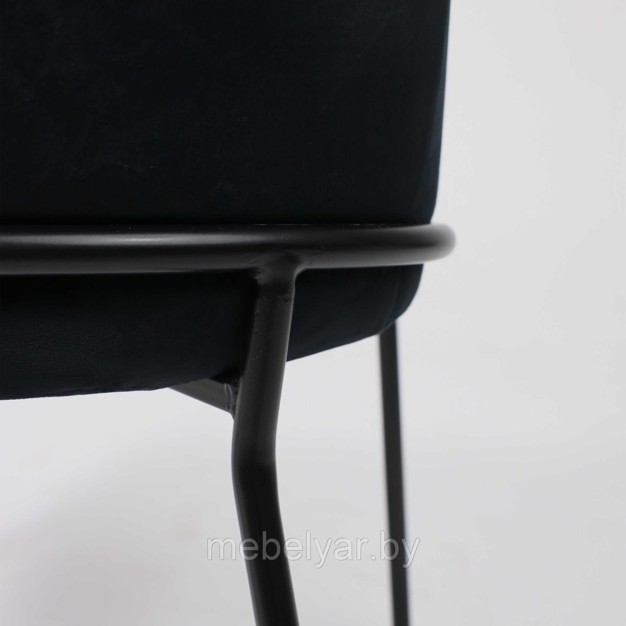 Кресло AV 318, черный бархат H-75/черный AksHome - фото 9 - id-p215989174