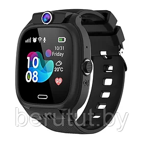 Смарт часы, умные детские с GPS с камерой и SIM картой Smart Baby Watch Y31 черные