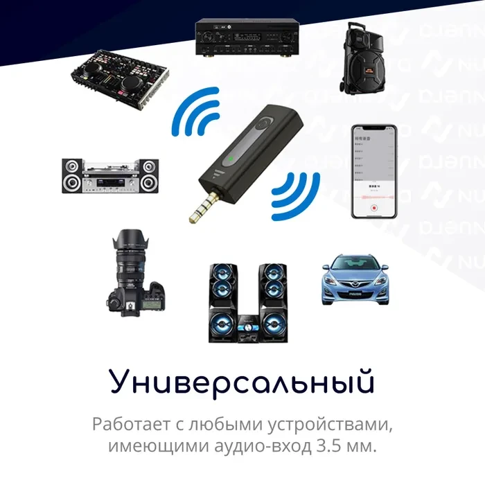 Беспроводной петличный микрофон для IOS Wireless Microphone K8 mini jack 3.5 мм - фото 6 - id-p215989328