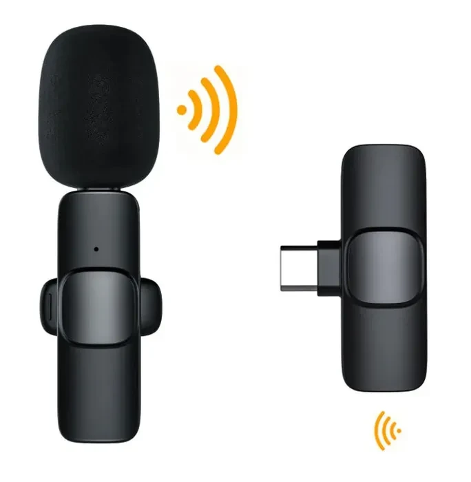 Беспроводной петличный микрофон для IOS Wireless Microphone K8 Type-C - фото 1 - id-p215989327