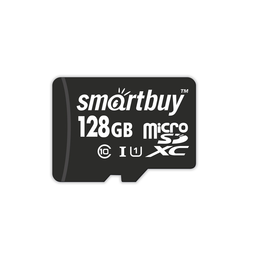 Карта памяти MicroSD 128GB - Smartbuy Class10 UHS-I (U1), 80/10 MB/s - фото 2 - id-p215989341