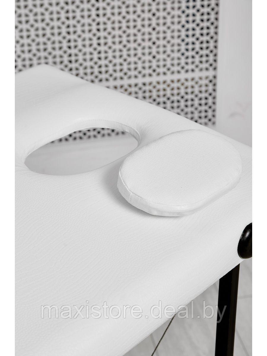 Массажный стол 190х80х70 (Белый) с подушкой - фото 5 - id-p199663820