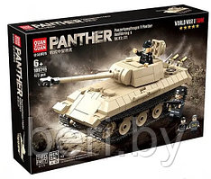 100245 Конструктор Quan guan Германский средний танк Panther, 472 детали, аналог LEGO