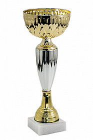 Кубок "Меркурий" на мраморной подставке , высота 21 см, чаша 8 см арт. 043-210-80