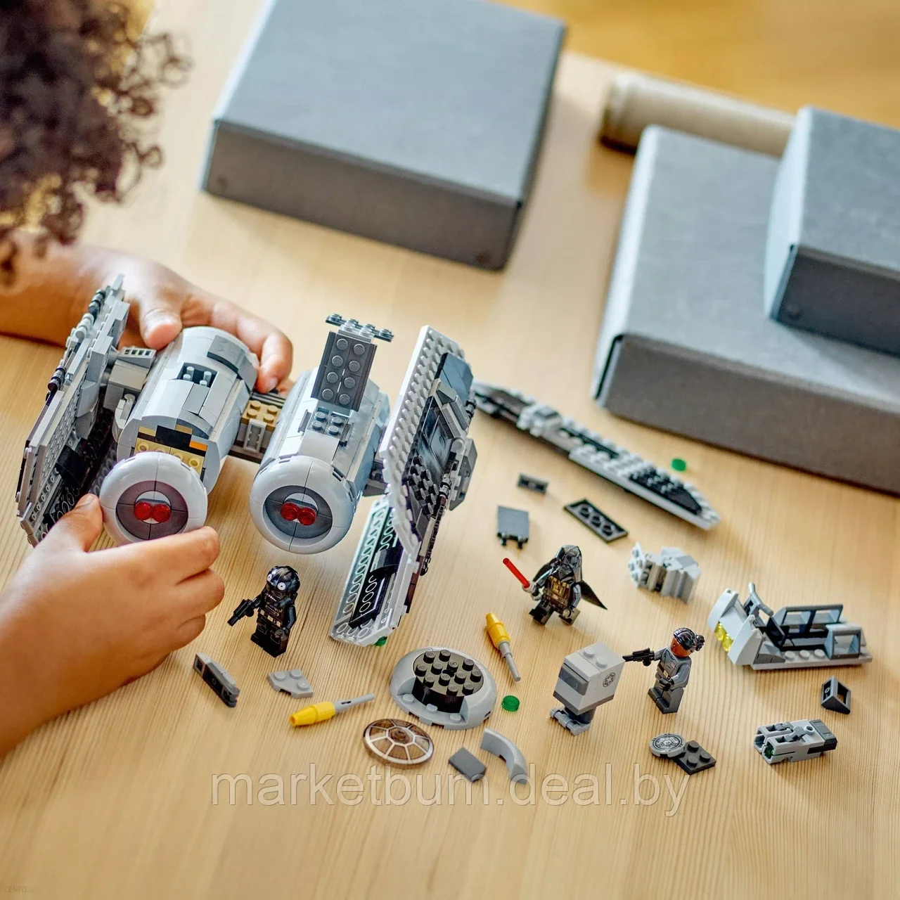 Конструктор LEGO Star Wars 75347 Бомбардировщик TIE - фото 7 - id-p215925670