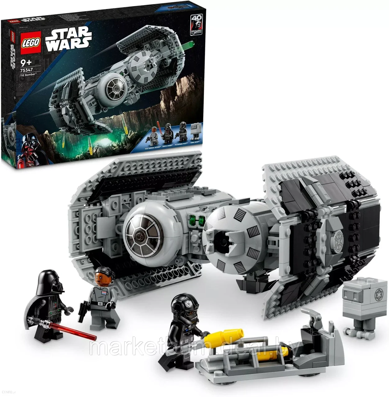 Конструктор LEGO Star Wars 75347 Бомбардировщик TIE - фото 1 - id-p215925670